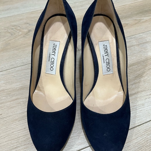 Jimmy choo round toe block heel pump size 36 - Picture 4 of 8